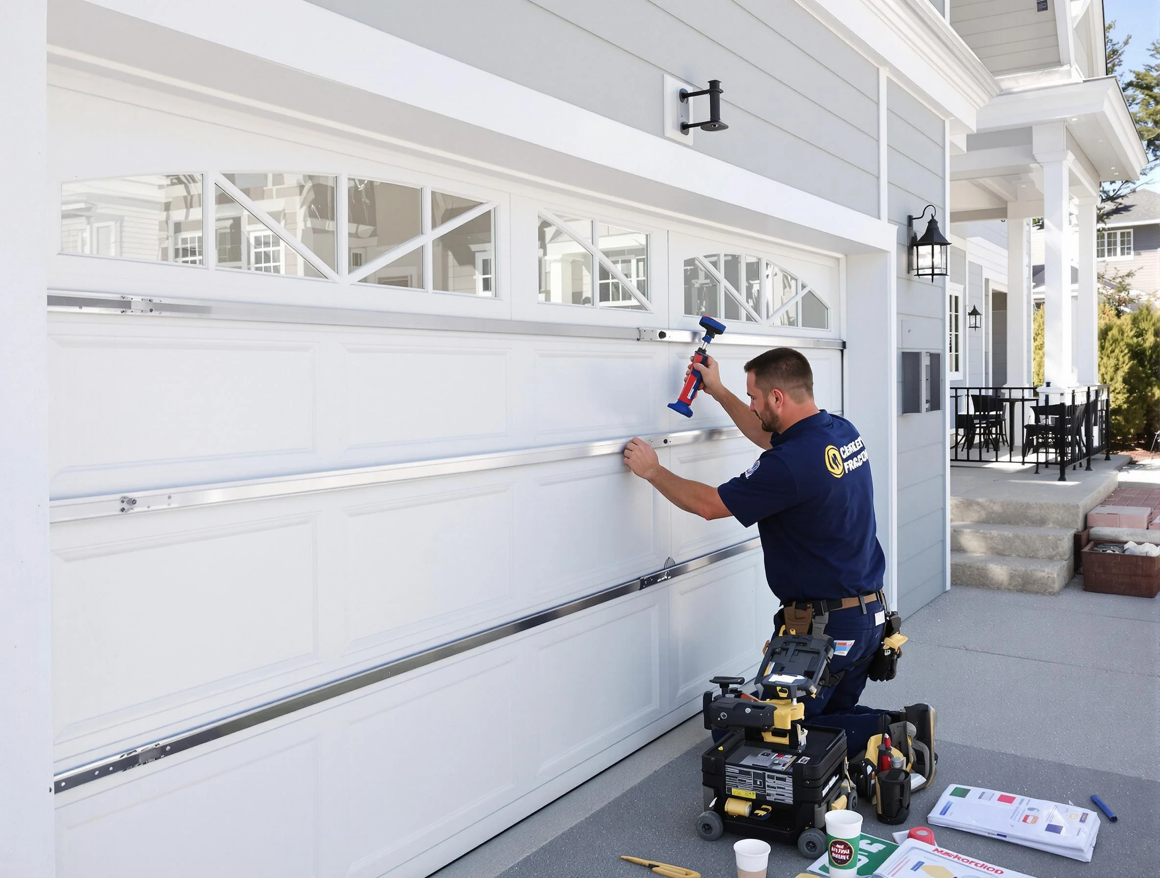 Professional garage door installation by Queen Creek Garage Door Repair in Queen Creek