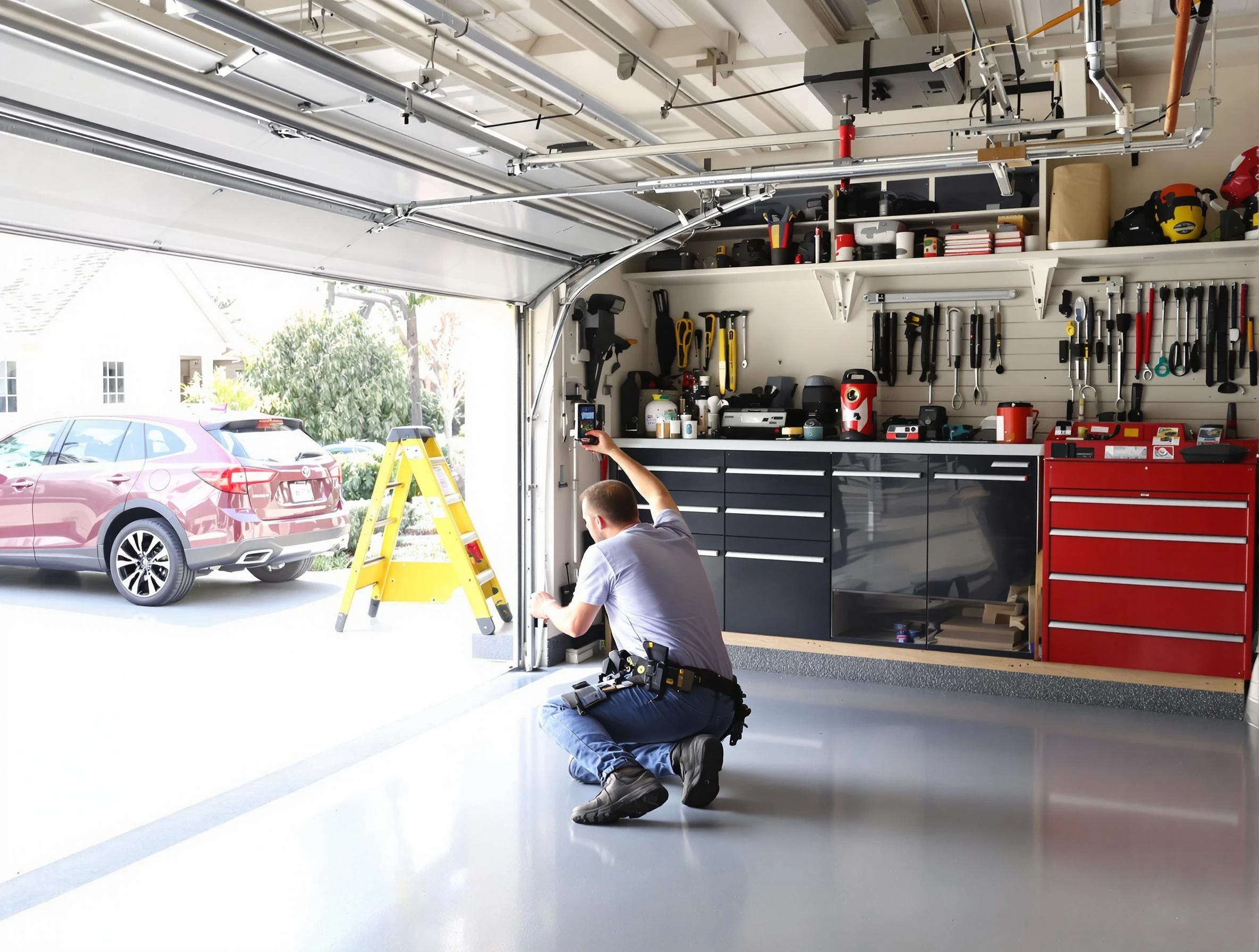 Local garage door repair service by Queen Creek Garage Door Repair in Queen Creek